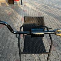 terminale di scarico con silenziatore