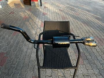 terminale di scarico con silenziatore