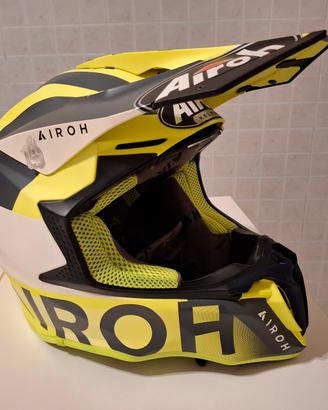 Casco off-road Airoh Twist 2.0 + mascherina 100%