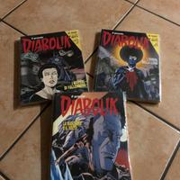 Diabolik il grande 3 albi tutti numeri 1 nuovi