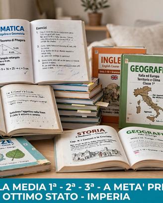 libri di testo per scuola media a metà prezzo