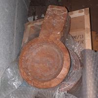 Acquasantiera antica  da parete marmo rosso