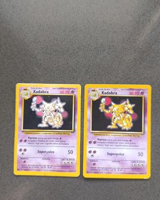 Kadabra Set Base Color Stamp Error Missprint 32/10