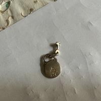 Lucchetto con chiave in argento 925