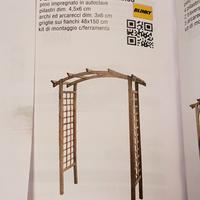 Pergola in legno