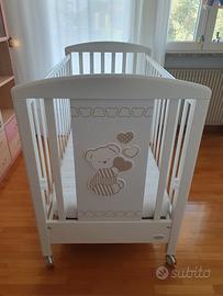 Lettino Foppapedretti Dolce cuore + materasso 