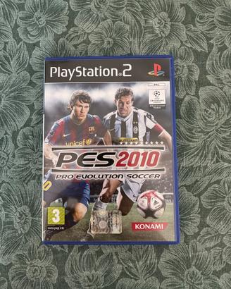 Pes  2010 ps2  pal pro  evolution soccer ITA