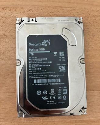 Hard Disk Interno Seagate da 1TB