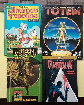 Albi a fumetti, oltre 1000 diversi su 20 serie