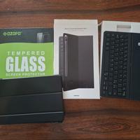 Galaxy tab book cover s9 s10 s9fe tastiera