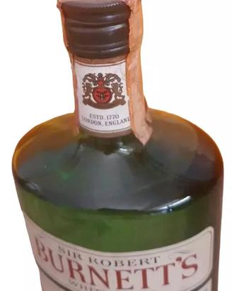 bottiglia di gin Vintage Burnett 's 