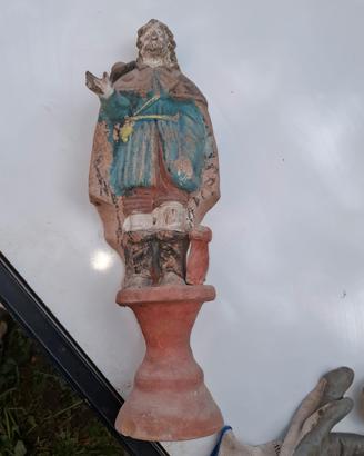 antico San Rocco in terracotta 
