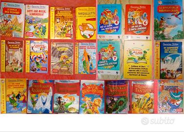 Libri Geronimo Stilton e altri x bambini, lotto 1