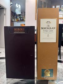 Whisky macallan 8/hibiki