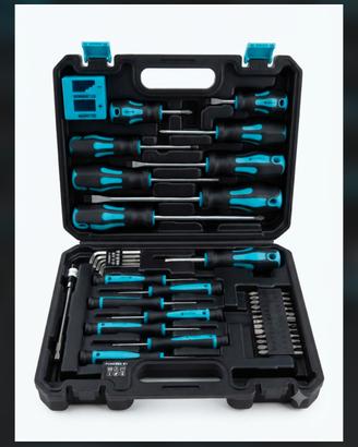 Set valigetta giraviti, cacciaviti e inserti