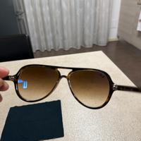Ray ban da sole unisex leopardati  mod aviatore