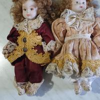 Bambole in porcellana vintage 