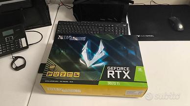 rtx 3070ti sigillata con 2 anni di garanzia 