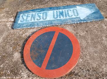 Cartelli divieto vintage