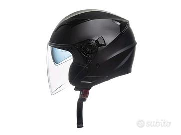 Casco jet moto vespa