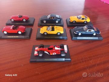 Lotto N.7 Modellini Ferrari scala 1/43