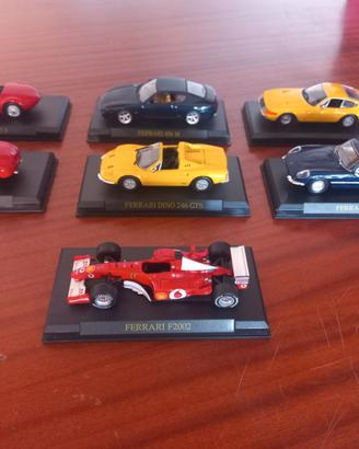 Lotto N.7 Modellini Ferrari scala 1/43