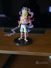Luffy gear 5 figura 17cm e altri due mini figure