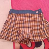 pantaloncino a gonna 