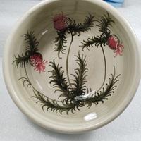 Ciotola d'Autore in Maiolica Dipinta a Mano 