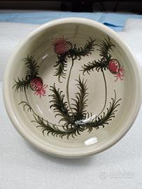 Ciotola d'Autore in Maiolica Dipinta a Mano 