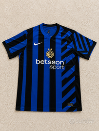 Inter Blue & Black Football Jersey