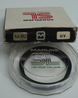 FILTRO FOTOGRAFICO- MARUMI- SL- UV- 52 MM