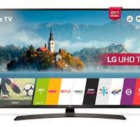 LG 49UJ634V 49" 4K Ultra HD Smart TV Wi-Fi Black L