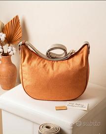 Borsa borbonese a tracolla originale-color arancio
