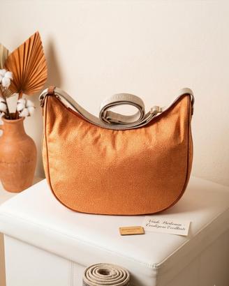 Borsa borbonese a tracolla originale-color arancio