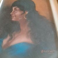 quadro antico olio su tela 