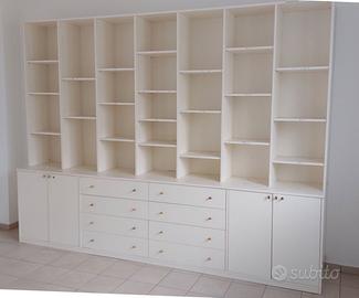 Mobile LIBRERIA da UFFICIO 330 cm Bianco