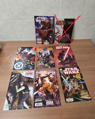 Vari fumetti star wars marvel