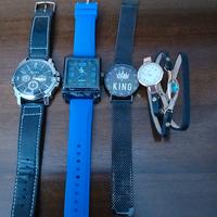 set 4 orologi da revisionare 