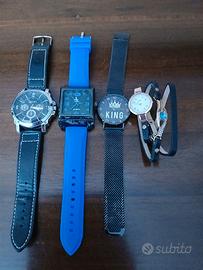 set 4 orologi da revisionare 