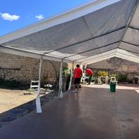 Gazebo tubulare 5x10 ultra resistente