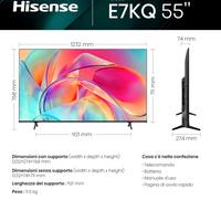 Hisense 55” QLED 4K - Dolby Vision - HDR 10+