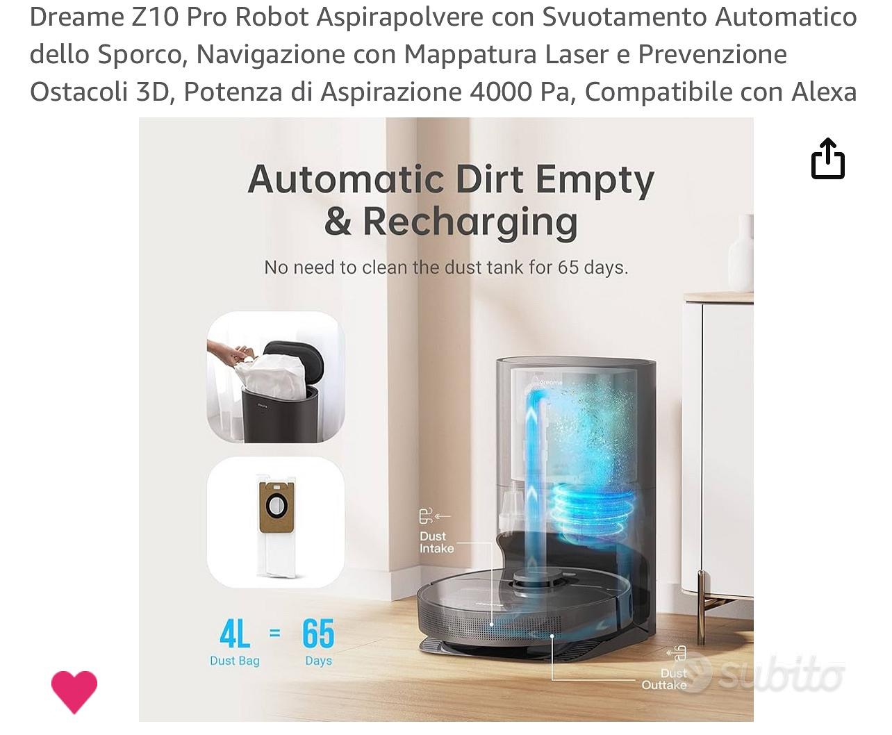 Dreame z10 Pro Robot Aspirapolvere - Elettrodomestici In vendita a