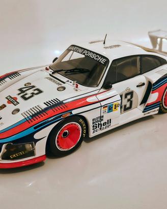 Porsche 935 Moby Dick Solido 1/18 Le Man's 1978