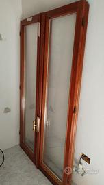 Finestra doppio vetro in legno Douglas
