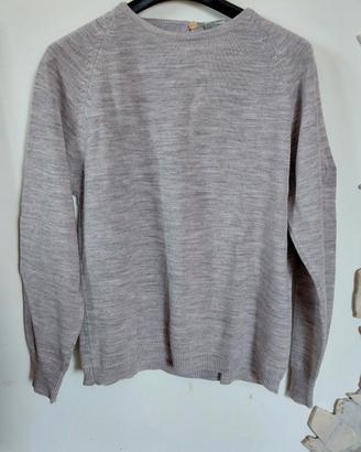 Maglione Vintage 70s Dralon Bayer – Grigio mélange