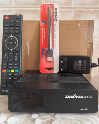 Decoder  Zgemma H9 2H 4k -SAT TERR- Linux Enigma2