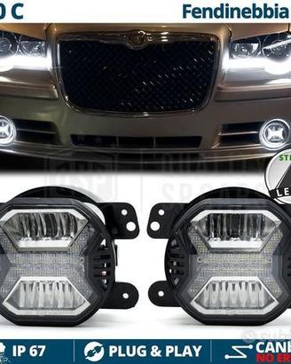 FARI Fendinebbia LED DRL Chrysler 300C OMOLOGATI