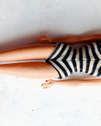 BARBIE BLONDE BUBBLECUT VINTAGE 1961