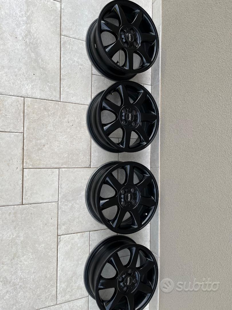 Cerchi neri da 16 originali Mini Cooper S R53 R56 - Accessori Auto In ...